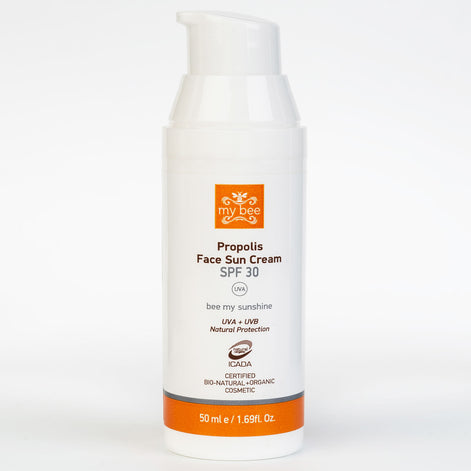 Αντηλιακή Κρέμα Προσώπου με Πρόπολη – 50ml