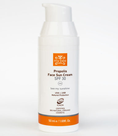 Αντηλιακή Κρέμα Προσώπου με Πρόπολη – 50ml