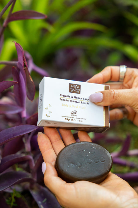 Soap with Propolis &amp; Honey – 90gr