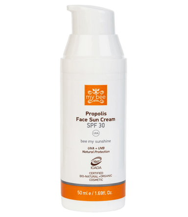Αντηλιακή Κρέμα Προσώπου με Πρόπολη – 50ml