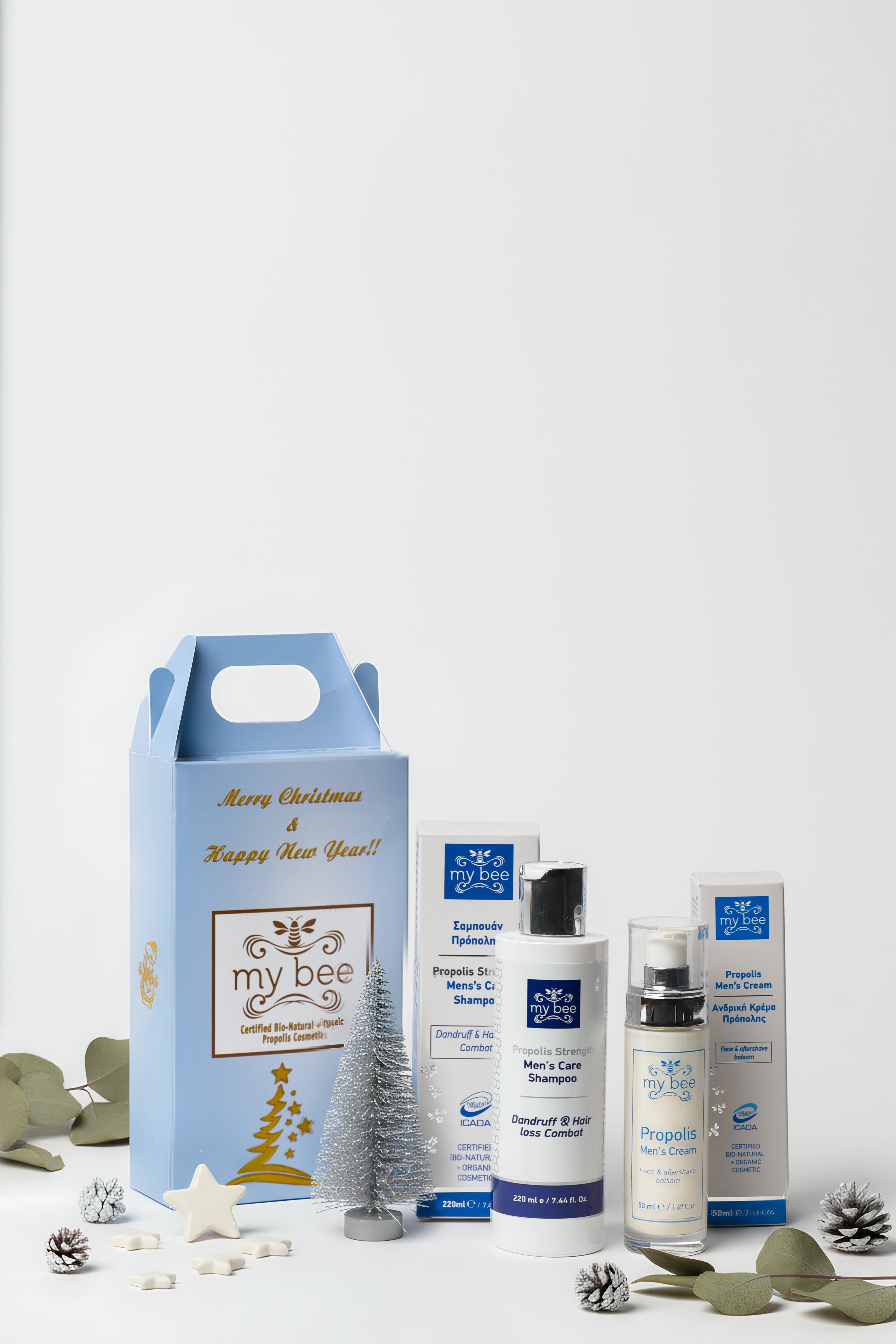 Men's Shampoo + Propolis Men's Cream