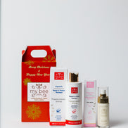 Propolis & Keratin Shampoo + Propolis Face Cream bee mine