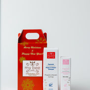 Propolis & Keratin Shampoo + Propolis Face Cream bee mine