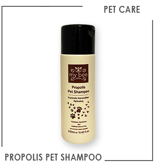 propolis pet shampoo in frame